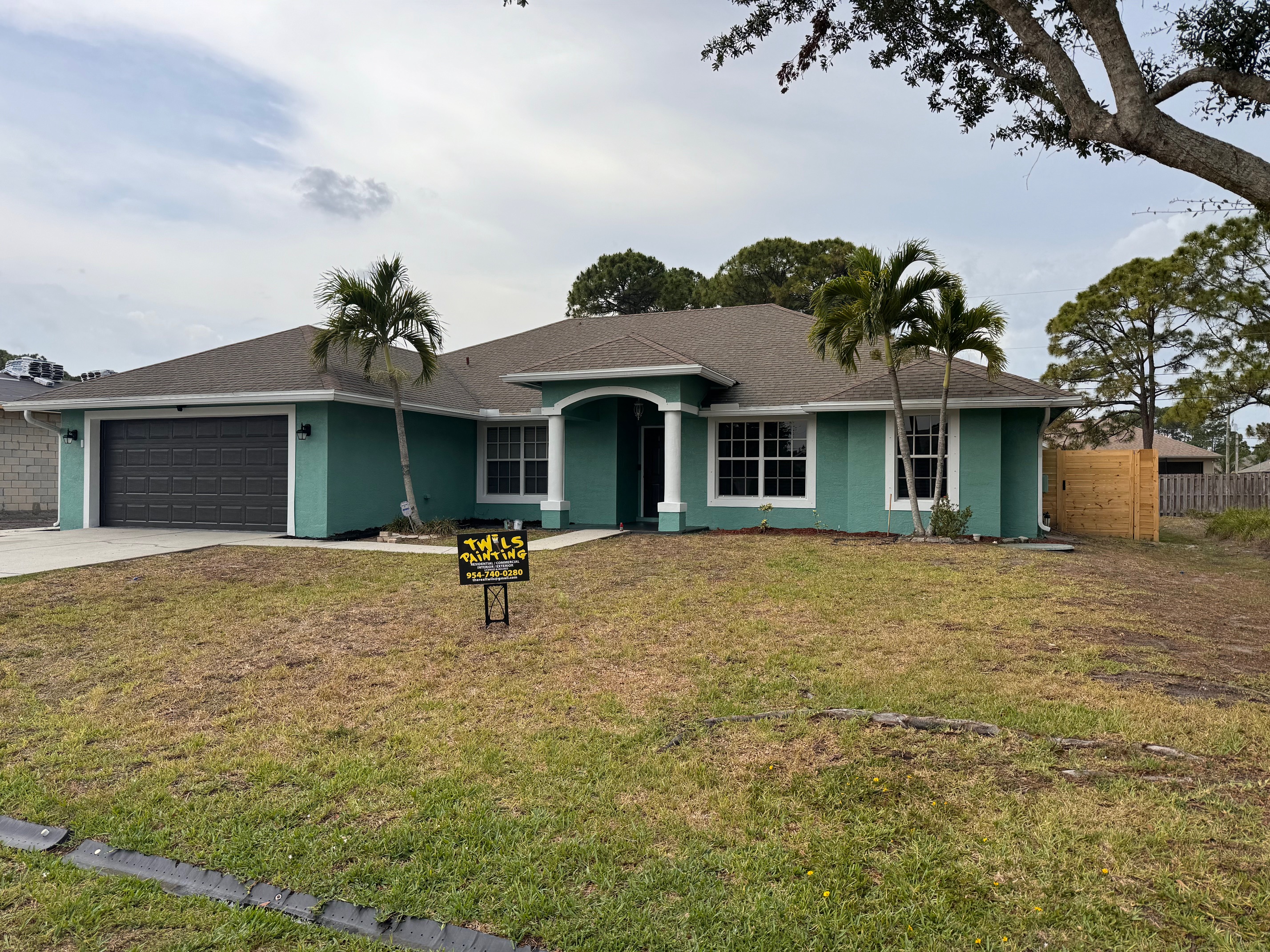 Professional Exterior Transformation - Before